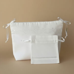 Bolsas de viaje bordadas para novia
